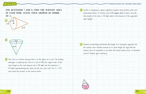 Workman 9781523523764 Big Fat High School Geometry Workbook: 400+ Geometry Practice Exercises  thumb #2