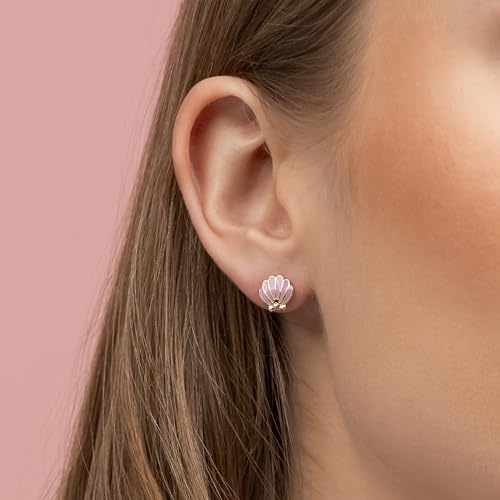 Disney Princess The Little Mermaid Purple & Gold Trio Earring Set SH00702YRVL, One Size, Zinc, No Gemstone3