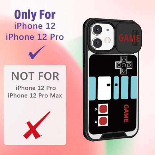 Image of Funermei for iPhone 12 /for iPhone 12 pro Case - Women Girls Cute Phone Cover Girly Pretty Aesthetic Game Unique Design with Camera Cover Funda for Apple for iPhone 12 /for iPhone 12 pro