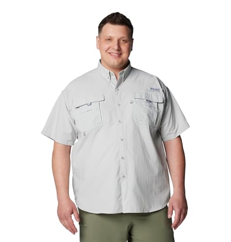 Columbia Mens PFG Bahama II Short Sleeve Fishing Shirt,...