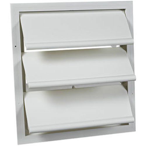 Air Vent 54703 Auto WHT Gable Shutter