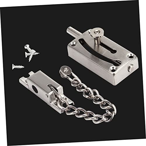 Protector de cadena de puerta de alta resistencia para la seguridad en tu hogar 8