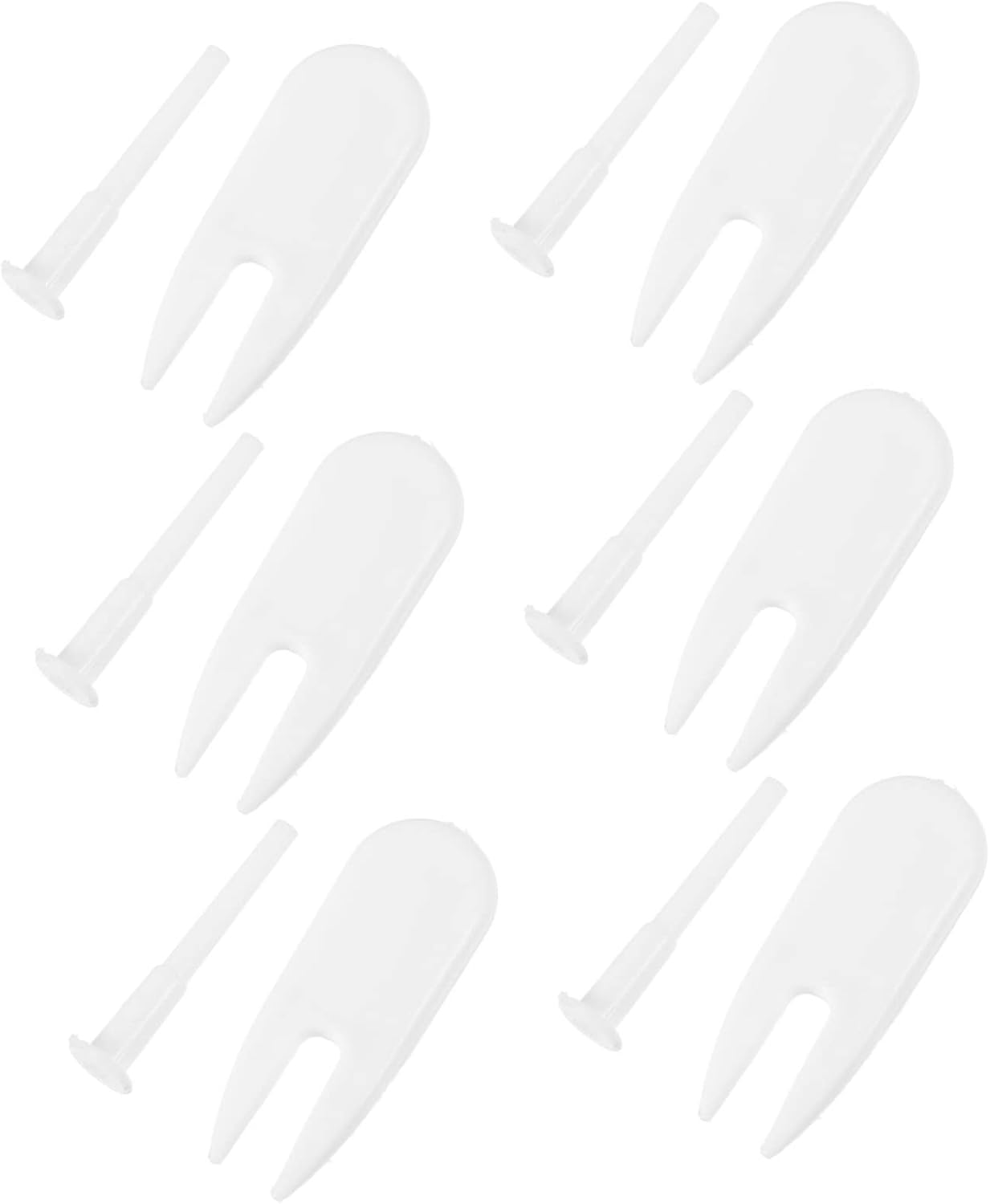 HANABASS Exercise Ball Plug Stopper Set 6 Pack Yoga Ball Pin Puller Replacement Accessories