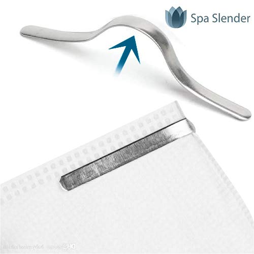 Mask Nose Bridge Strip 100Pcs – Metal Nose Strip For Masks – Premium Quality Nose Bridge For Mask – Durable Aluminum – Bendable And Comfortable – Ideal For Diy Masks, Arts And Crafts #TOP6