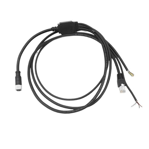 M12 �q��v���O �l�b�g���[�N�P�[�u�� 1��3 �@�\�P�[�u�� 1��3 �d���P�[�u�� 1��3 ���X�R�l�N�^(Bent end,2M)