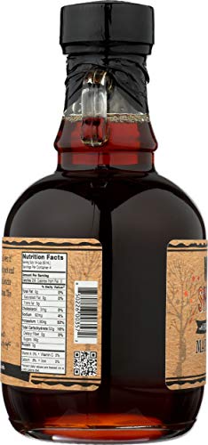 Woods Vermont Hickory & Oak Smoked Maple Syrup, 8.45 Oz #TOP2