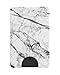 PopSockets Minimalist Slim Phone Wallet, Phone Card Holder, Wireless Charging Compatible, Wallet Without Grip Compatible with MagSafe- WT Marble