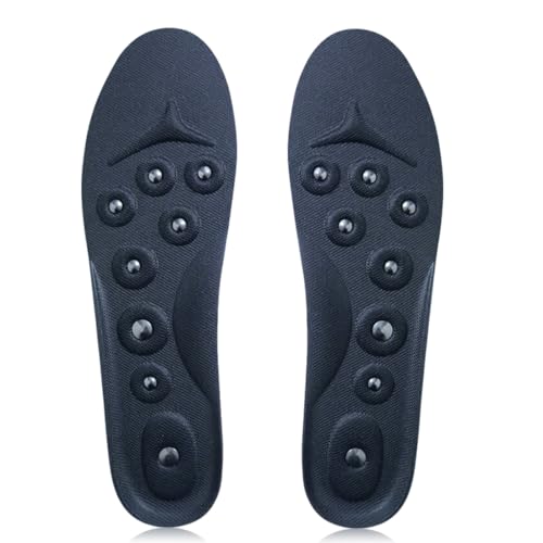 UIEXAY Plantillas Magnéticas, Plantillas De Masaje De Pies,Plantillas Ortopedicas, Para Aliviar La Fascitis Plantar Reflexología Plantillas, Plantillas De Acupresión Unisex (35-41)