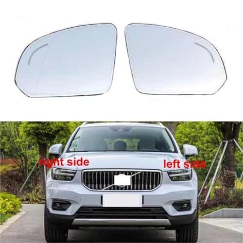 Rétroviseur latéral droit chauffant convexe de rechange Volvo XC40 - 2