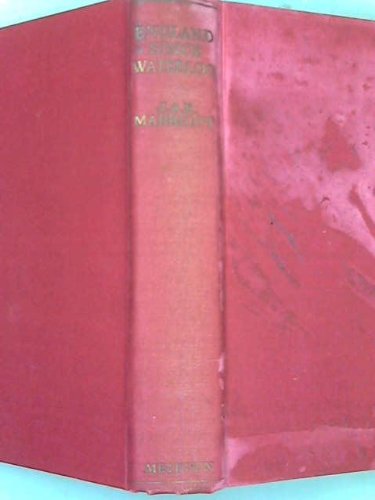 England since Waterloo (A history of England) B0007J3JKM Book Cover