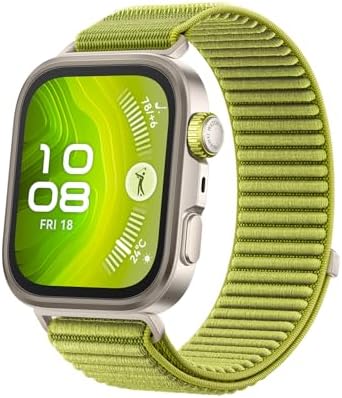 （14:00時点） HUAWEI WATCH FIT 4 Pro スマートウォッチ 薄型軽量 ゴルフ機能 アウトドアに適した気圧計と測位システム 1.82インチ3000nitsディスプレイ サファイアガラス チタン合金ベゼル 10日間ロングバッテリー iOS/Android対応 グリーン