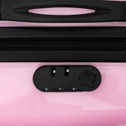20" Kids Suitcase Luggage Kids Ride On Suitcase Children Travel Suitcase with Sturdy Spinner Wheels (Pink)4