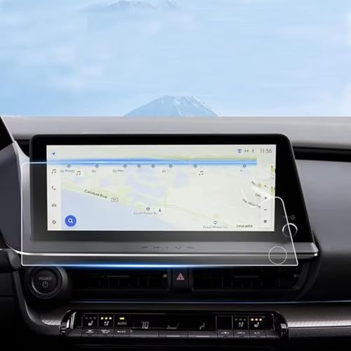 Film protection écran HD clair pour système de navigation Toyota Prius 2023