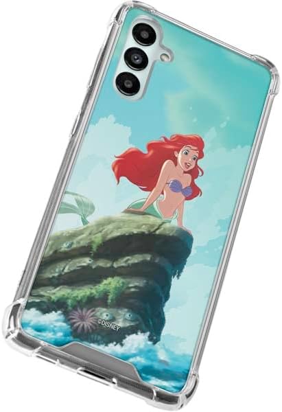 Skinit Clear Phone Case Compatible with Galaxy A14 5G - Officially Licensed Disney The Little Mermaid Ariel Part of Your World Design