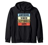 Photo Gallery awesome since september 2011 11° compleanno felpa con cappuccio Photo Gallery awesome since september 2011 11° compleanno felpa con cappuccio
