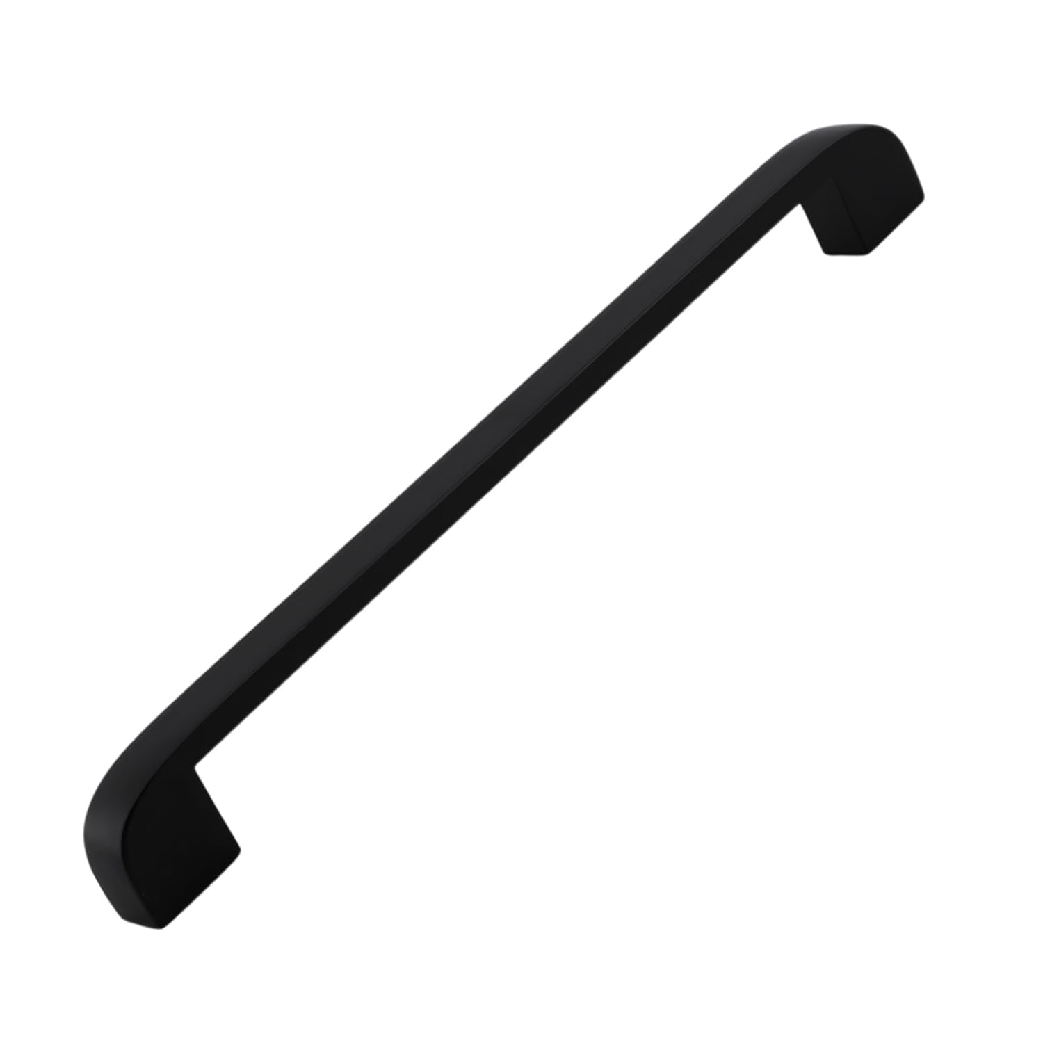 Zehra (192 mm - 19.2 cm) Mat Siyah Metal Mobilya Mutfak Çekmece Dolap Dolabı Kulbu Kulpu Kulpları