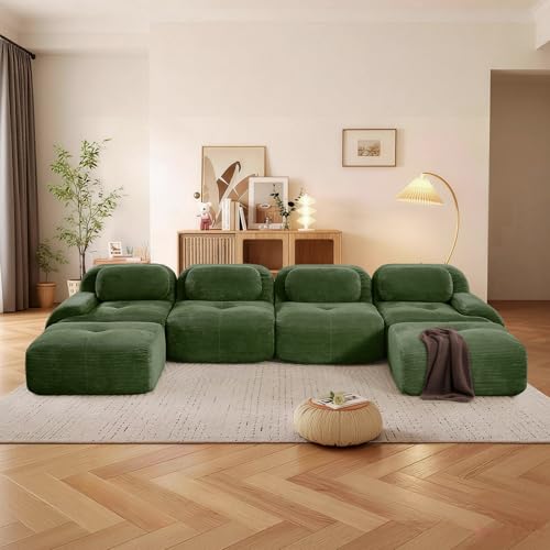 SoarFlash Sofá Moderno Modular Tela c