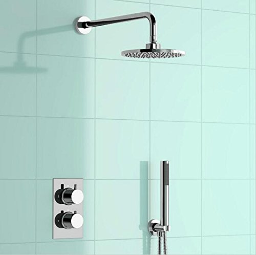 Salle de Bains Murale Ronde Ensemble de Douche Douceur Pluie d'Été