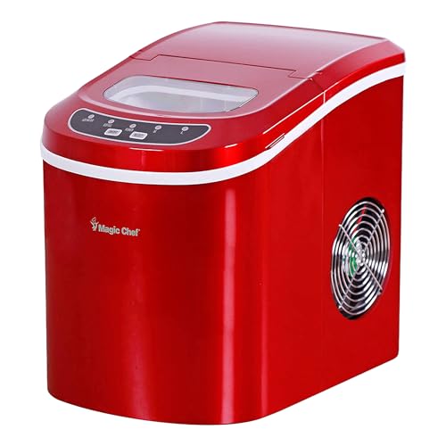 Magic Chef Countertop Ice Maker - Mini Portable Ice Machine ...