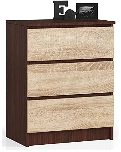 AKORD Cómoda K60 con 3 cajones   Credenza