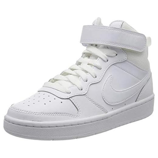 Nike Court Borough Mid 2 (GS), Zapatillas de Correr, Blanco, 40 EU