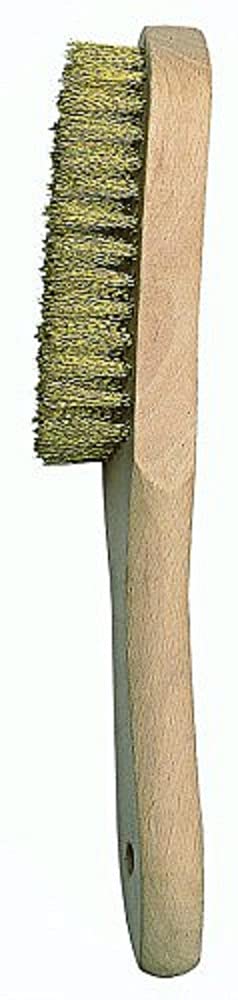 BELLOTA 50803 – 3 Manual, 3 Row Brush – Brass, Crimped, Diameter 0.3 mm)