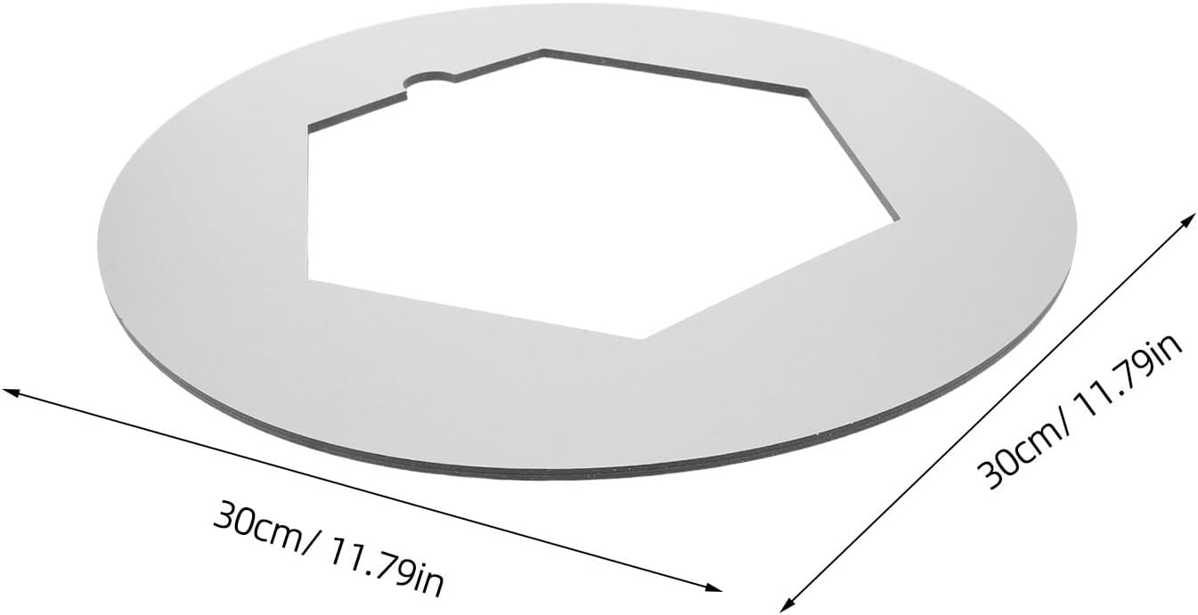 Pottery Wheel Bat for Throwing Clay, Removable Alignment Board