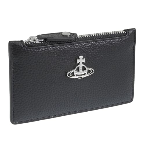 [���B���B�A���E�G�X�g�E�b�h] �J�[�h�P�[�X ���f�B�[�X �u���b�N RE VEGAN GRAIN SLIM LONG CARD HOLDER 51110039S000DN403 VIVIENNE WESTWOOD [���s�A���i]