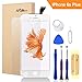 Produktbild FLYLINKTECH Für iPhone 6S Plus Display Weiß, LCD 3D Touchscreen Digitizer Assembly mit Werkzeuge und Displayschutzfolie Für iPhone 6S Plus Weiß 5.5" (Weiß)