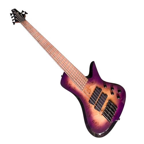 G4M 972 Fanned Fret 6- String, Purple A Detailed Look at