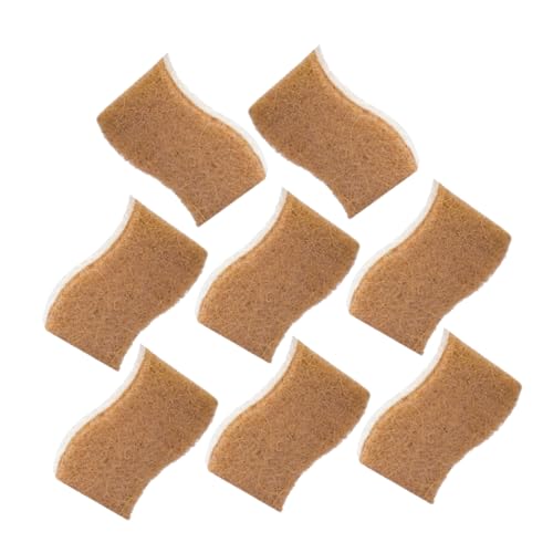 HONMEET 8 Piezas Trapo De Algodón De Pulpa De Madera Esponjas De Cocina para Lavar Platos Esponjas para Fregar Cocina