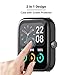 [2 Pack] Screen Protector Compatible with IDW19 (MILOUZ/ENOMIR/Tensky/Fitpolo/Yoever) & Amzhero Runfit 2 Case, Soft TPU Plated Case Screen Full Cover Bumper Compatible for IDW19