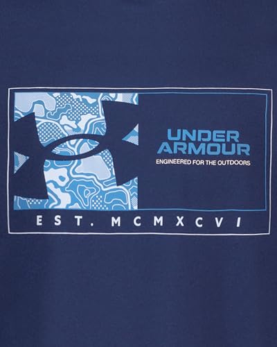 Image of Under Armour Boys' Long Sleeve Hooded Performance Tee, Outdoor Collection