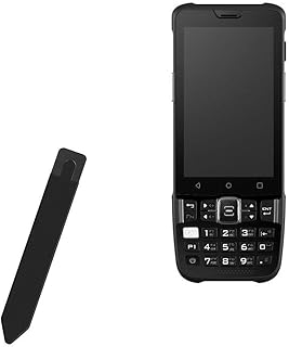 BoxWave Stylus Pouch Compatible with Sunmi L2Ks - Stylus PortaPouch, Stylus Holder Carrier Portable Self-Adhesive - Jet Black