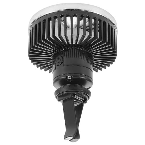 Uonlytech Ventilateur D'aération Portable pour Camping-car en Abs Noir, Facile à Installer, pour Voiture et Camion, Ventilateur USB Puissant et Compact