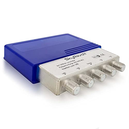 SkyRevolt DiSEqC Interruptor 4/1 SAT interruptor de proteção contra intempéries TV Satélite Switch Divisor distribuidor acessórios satélite