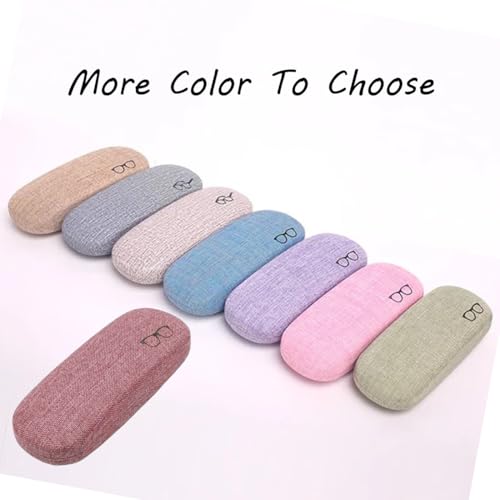 Image of Eyeglasses Case Eye Glasses Box Eyewear Container Protector Cover Sunglasses Bag Hard Shell Protective Pouch