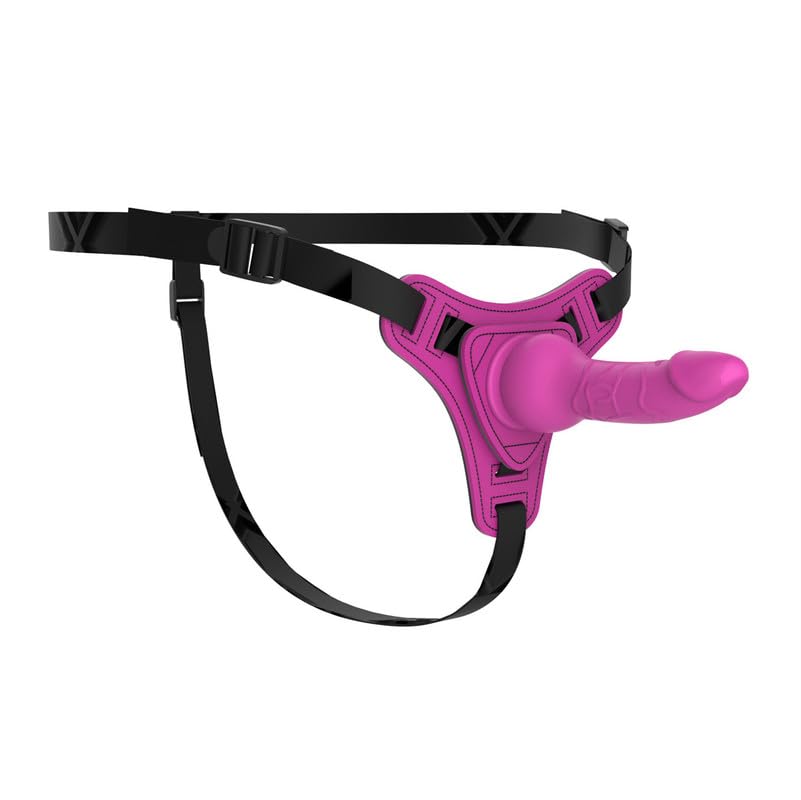 CinturóN De Nylon Femenino con Varilla De Silicona De 150 Cm, Varilla De Silicona Especial De TamañO Ajustable + Larga para El Entrenamiento De Resistencia (Rosa)