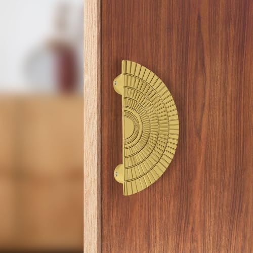 Image of VOLO Main Door Handle - Heavy Duty Pull Handle for Wooden & Glass Doors in Home, Office & Hotel Use (Model: S-626) - Pack of 1 Set (Gold - 96MM)
