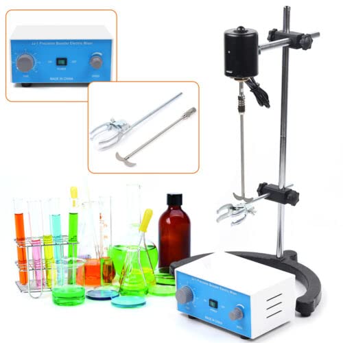 Mélangeur électrique de précision pour laboratoire - Mélangeur de laboratoire - Mélangeur de tête - Mélangeur de laboratoire - Vitesse variable