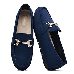 Navy Blue Suede