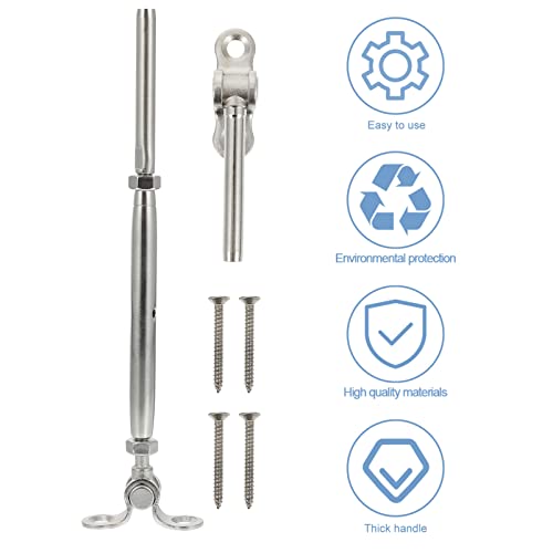 Kit de Hardware para Barandilla de Cable de Acero Inoxidable Ajustable con Compresor Toggle miniatura 4