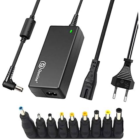 Cargador de portátil Gonine 19V 3.42A con 10 conectores Cover