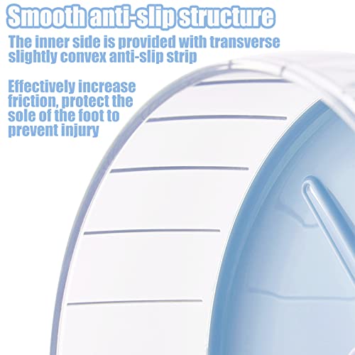 Kathson Hamster Exercise Wheel 9.84 In Silent Spinning Running Wheels With Stand For Hamsters, Gerbils, Mice And Other Small Pets (Blue) #TOP4