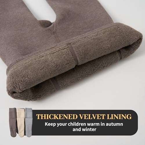 LOLANTA Winter Tights for Girls Stockings Warm Fleece Lined Footed Leggings High Waist Pantyhose3
