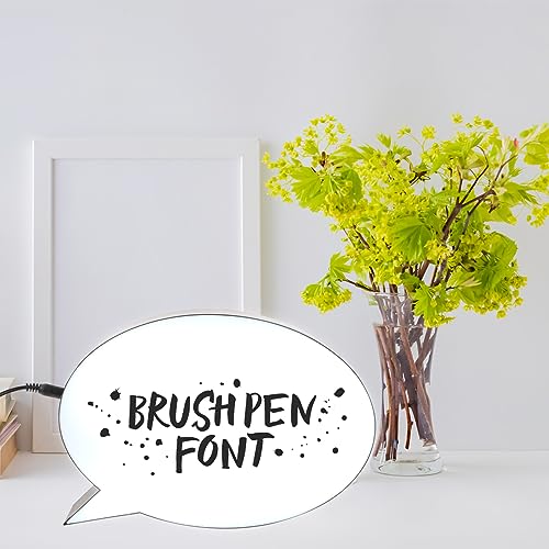 Tableau effaçable à sec LED cadeau déco originale pour message de fête