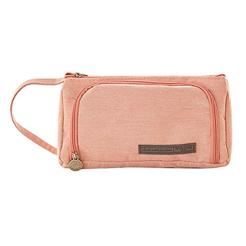 Lubier - 1 estuche organizador de lápices de gran capacidad para viaje, multifunción, para la escuela, estudiantes, niños, niñas, adultos y oficina