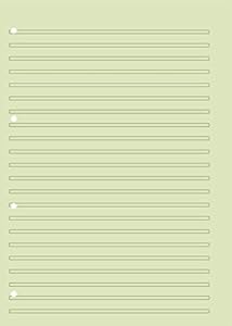 BRUNNEN Schulblock A4 Lineatur 3 Premium