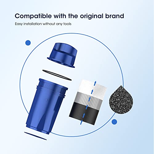 Glacier Fresh Crf-950Z Pitcher Water Filter, Replacement For Pur Crf-950Z, Ppf900Z, Ppf951K, Ppt700W, Cr-1100C, Ds-1800Z, Compatible With All Pur Pitchers And Dispensers System (Pack Of 3) #TOP1