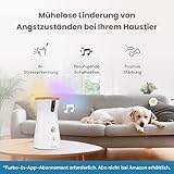 Furbo 360° Hundekamera mit Heimsicherheits-Paket [Premium MIT ABO]: Intelligente Kamera mit App für Hund & Heim, Rotierende 360° Sicht, Farbnachtsicht, Tracking, Leckerliwurf, Bell-Alarm, Smart Alerts